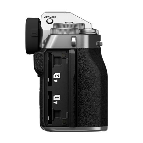 Fujifilm X-T5 Mirrorless Camera with XF18-55mmF2.8-4 R LM OIS Lens (Silver)