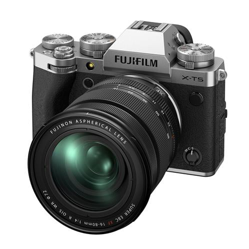 Fujifilm X-T5 Mirrorless Camera with XF18-55mmF2.8-4 R LM OIS Lens (Silver)