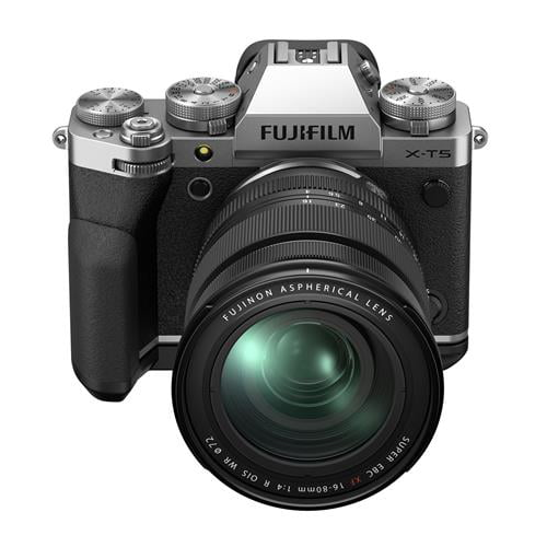 Fujifilm X-T5 Mirrorless Camera with XF18-55mmF2.8-4 R LM OIS Lens (Silver)