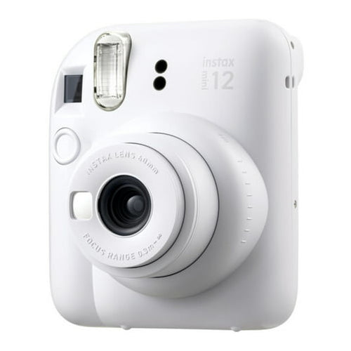 Fujifilm Instax Mini 12 with 60mm Instax Mini Lens (Clay White)