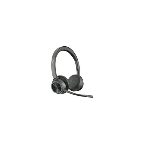 Poly Plantronics Voyager 4320 UC Wireless Headset and Charge Stand Teams