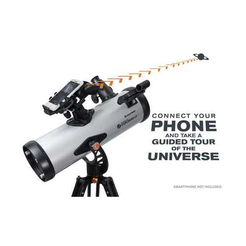 Celestron StarSense Explorer LT 114AZ Smartphone App-Enabled Newtonian Reflector Telescope