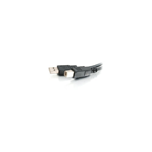 C2G USB-A to USB-B Male to Male USB 2.0 Cable (Black, 3m)