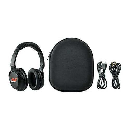 Minelab ML 80 Wireless Bluetooth Technology Headphones with USB and Aux Cable