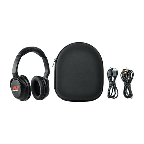 Minelab ML 80 Wireless Bluetooth Technology Headphones with USB and Aux Cable
