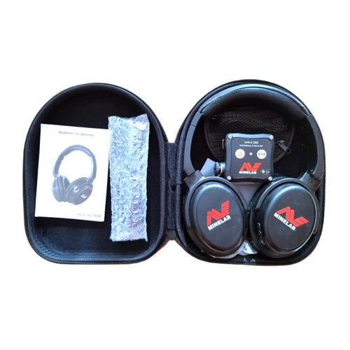 Minelab ML 80 Wireless Bluetooth Technology Headphones with USB and Aux Cable