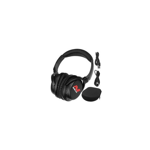 Minelab ML 80 Wireless Bluetooth Technology Headphones with USB and Aux Cable