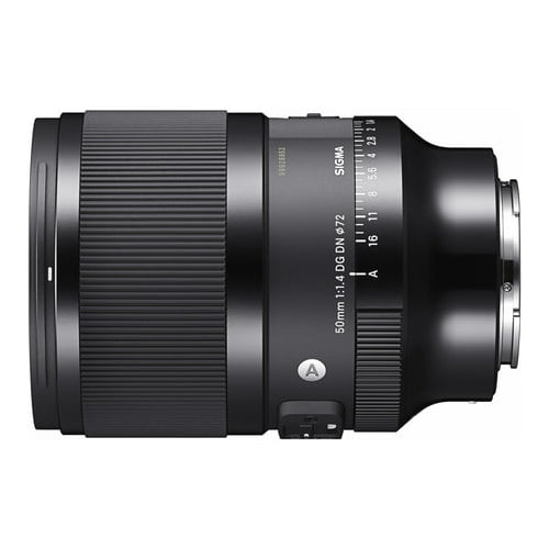 Sigma 50mm F1.4 DG DN Art Lens Compatible with Sony E Mount, High-Response Linear Actuator (Black)