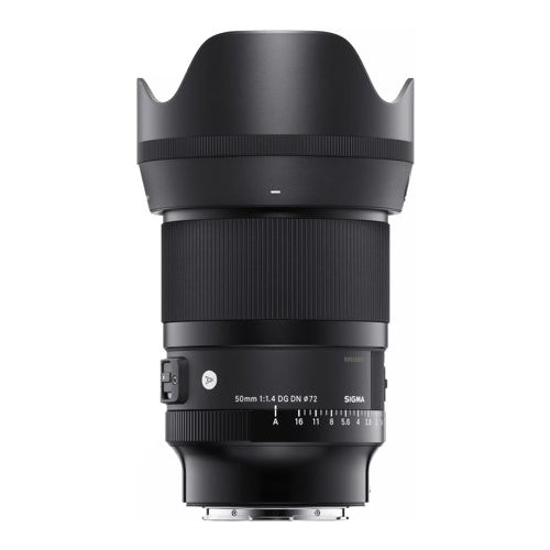 Sigma 50mm F1.4 DG DN Art Lens Compatible with Sony E Mount, High-Response Linear Actuator (Black)