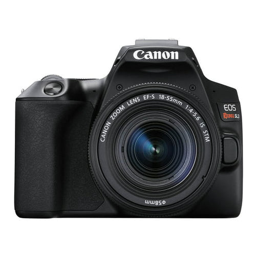 Canon EOS Rebel SL3 DSLR Camera with EF-S 18-55mm f/4-5.6 IS STM Lens (Black)