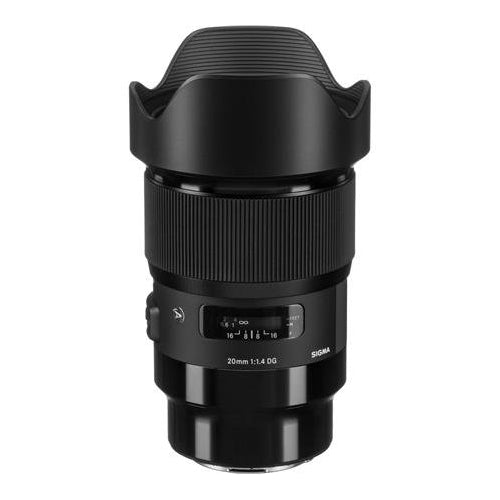 Sigma 20mm f/1.4 DG HSM Art Lens for Leica L Mount Cameras (Black)