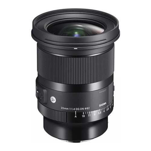 Sigma 20mm F1.4 Art DG DN Lens for Sony E Mount