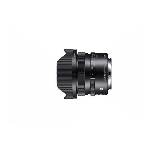 Sigma 17mm F4 DG DN Contemporary Series Ultra-Wide-Angle Lens for Sony E Mount with Cap and Hood