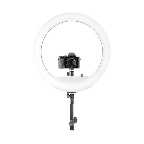 Westcott 18-inch Bi-Color LED Ring Light Kit with Batteries and Stand