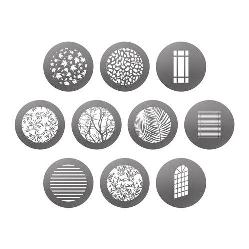 Westcott Optical Spot by Lindsay Adler Gobo Pack 2: Environmental (10-pack)