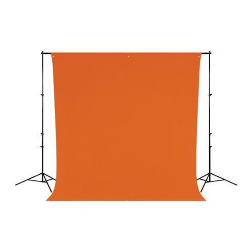 Westcott X-Drop Wrinkle-Resistant Backdrop, Perfect for Studios (Orange, 5 x 12 Feet)