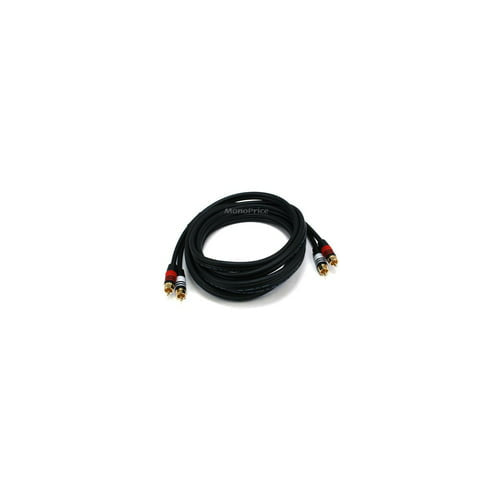 Monoprice USB Type-A to USB Type-B 2.0 28/24AWG Gold Plated Cable (Black, 3-Feet)