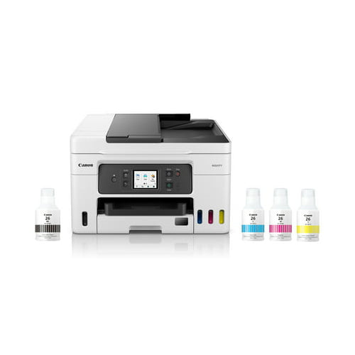 Canon Maxify GX4020 Wireless Compact All-In-One Color Printer with 4-Color Pigment Ink System