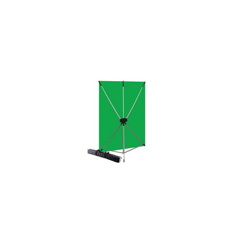 Westcott X-Drop Wrinkle-Resistant Backdrop Kit (Chroma-Key Green, 5 x 7 Feet)