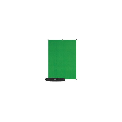 Westcott X-Drop Wrinkle-Resistant Backdrop Kit (Chroma-Key Green, 5 x 7 Feet)