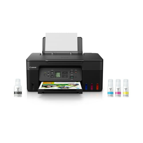 Canon PIXMA G3270 MegaTank All-in-One Wireless Color Printer with Integrated Ink Tanks (Black)