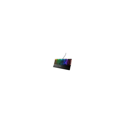 SteelSeries Apex 7 Customizable RGB Backlight Mechanical Gaming Keyboard with Red Switches (Black)