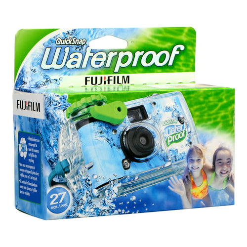 Fujifilm Quicksnap 800 Waterproof 35 millimeter Disposable Camera with 27 Exposures
