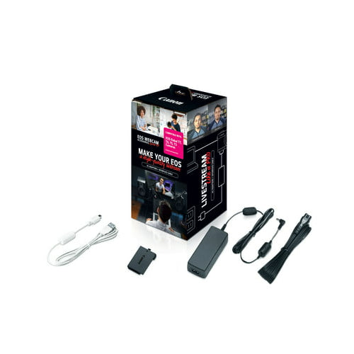 Canon EOS Webcam Accessories Starter Kit for EOS Rebel T7, T6, T5, T3