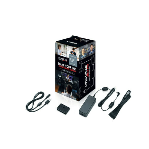 Canon EOS Webcam Accessories Starter Kit for EOS M50 Mark II, M50, M200