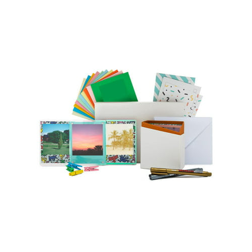 Polaroid Originals Now Viewfinder i-Type Instant Camera (Red) Film Bundle