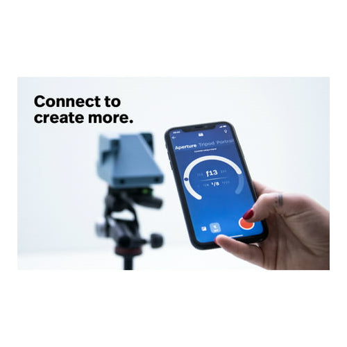 Polaroid NOW + Instant Film Camera (Calm Blue - Grey Blue)