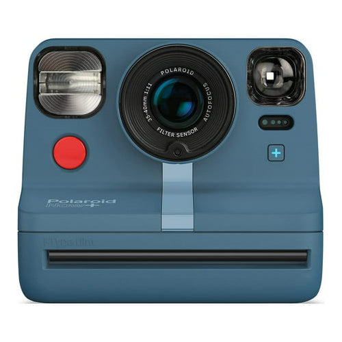 Polaroid NOW + Instant Film Camera (Calm Blue - Grey Blue)