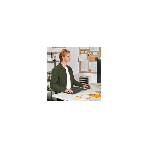 Logitech - Lift Left Vertical Wireless Ergonomic Left-Handed Mouse - Graphite