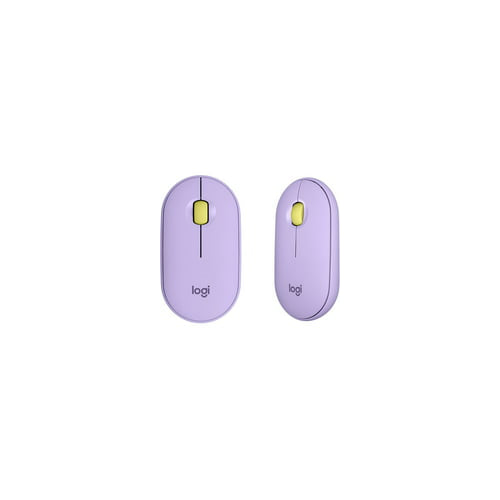 Logitech Pebble M350 Wireless Mouse (Lavender Lemonade)