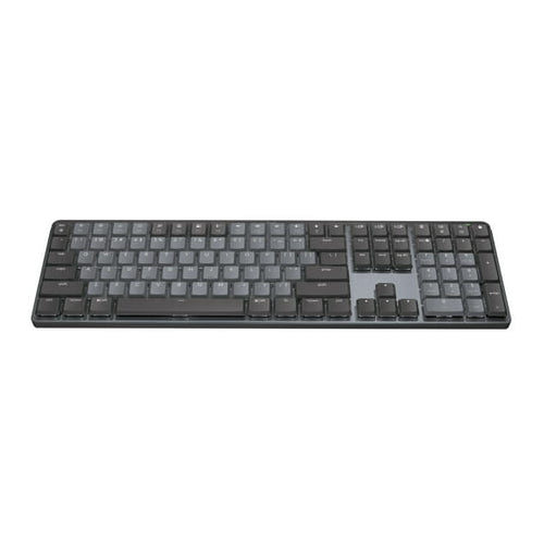 Logitech MX Mechanical Wireless Illuminated Keyboard (Clicky / Graphite) with 4-Port 3.0 USB Hub
