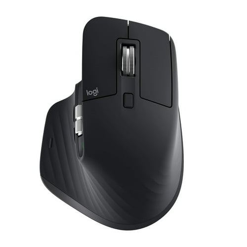 Logitech MX Mechanical Mini Tactile Keyboard (Graphite) with Wireless Mouse (Black) and Palm Rest