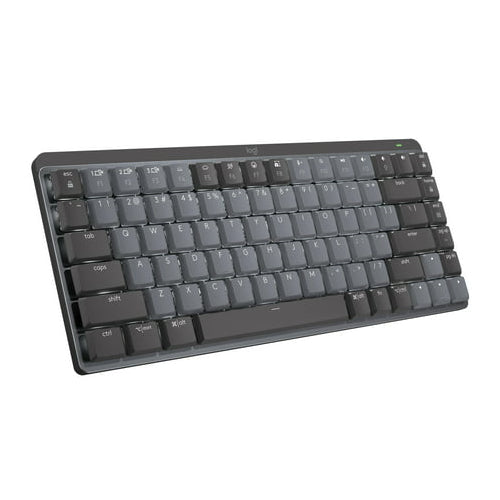 Logitech MX Mechanical Mini Clicky Keyboard (Graphite) with 3.0 USB Hub