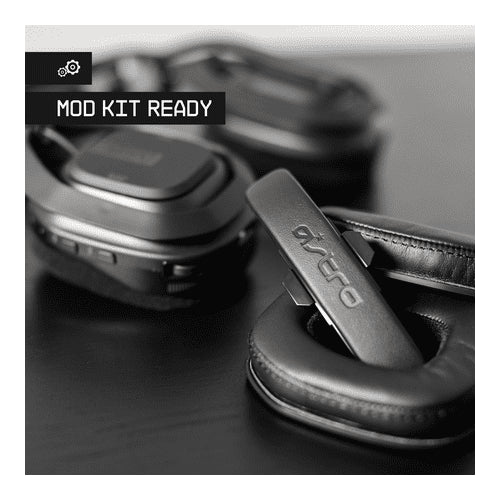 ASTRO Gaming A50 Wireless Headset + Base for PlayStation 4/PC (Black/Silver) - Refreshed Version