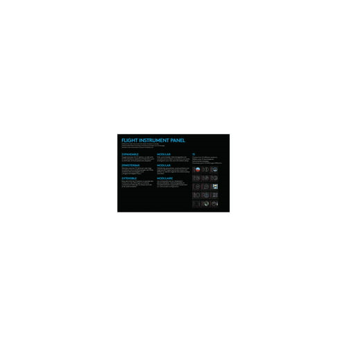 Logitech G 945-000027 Flight Instrument Panel