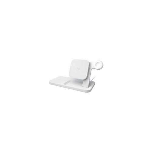 Logitech Powered 3-in-1 Qi Wireless Charging Dock (White)