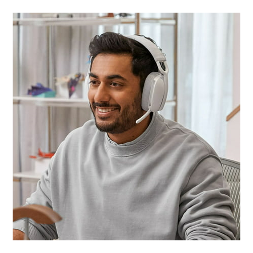 Logitech Zone Vibe 100 Lightweight, Wireless, Noise Canceling Headphones (Open Box)