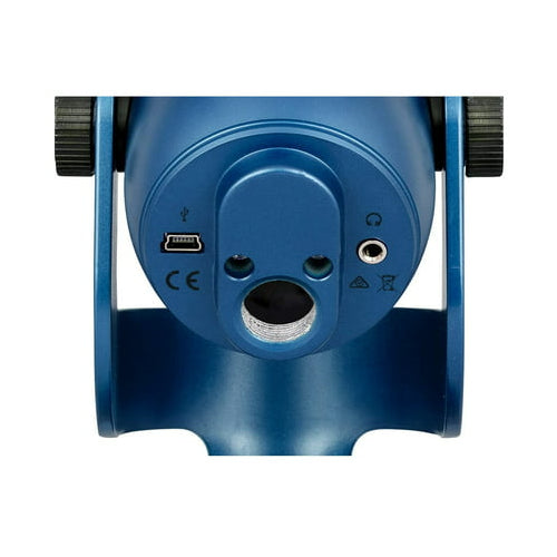 Blue Microphones Yeti USB Microphone (Midnight Blue) with Knox Gear Pop Filter (Large) Bundle