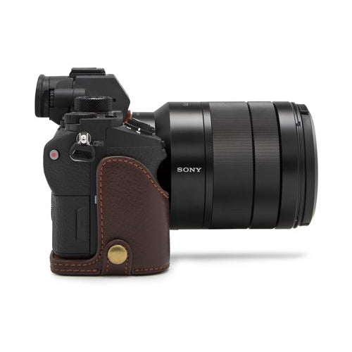 Sony Leather Camera Case for A7RM3 and A7M3 (Coffee)