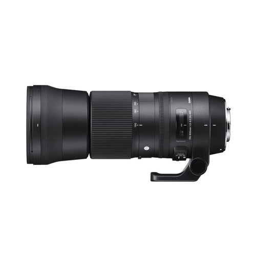 Sigma 150-600mm f/5-6.3 DG OS HSM Contemporary Lens for Canon EF with MC-11 Mount Converter Bundle