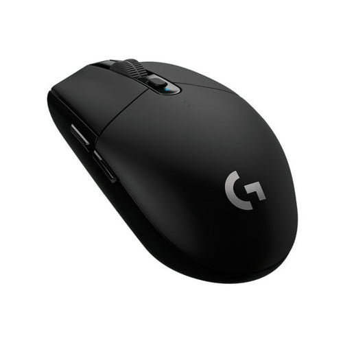 Logitech G305 Lightspeed Wireless Gaming Mouse (Black) with 4 Port USB 3.0 HUB