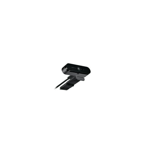 Logitech Brio Ultra HD Webcam for Video Conferencing, Recording, and Streaming (Black) with USB Hub