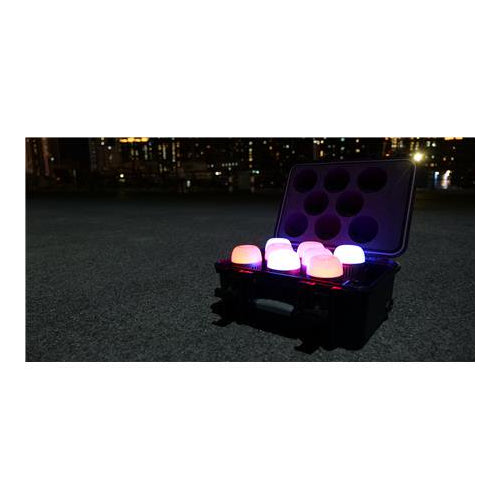 Aputure Accent B7C RGBWW LED 8-Light Kit with Charging Case