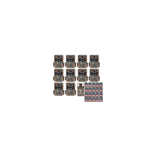 Browning Trail Cameras Strike Force Extreme (10-Pack) 16GB Card (20-Pack) Bundle