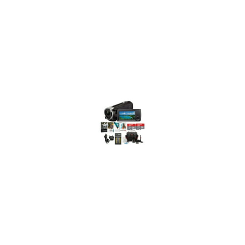 Sony HDR-CX405 Handycam Camcorder with Two 32GB Cards and Li-ion Battery Bundle
