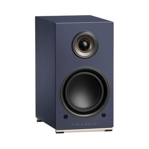 Triangle Audio AIO TWIN Wireless Bluetooth Wi-Fi Speaker (Pair, Abyss Blue)